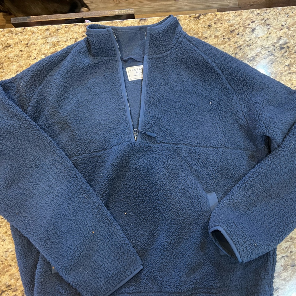 Boxercraft Navy Blue Fleece Sweatshirt